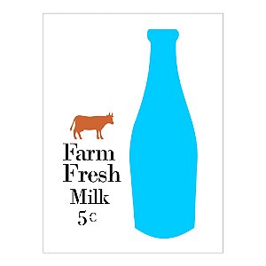 STENCIL TAMAKO A 2339 - FARM FRESH MILK