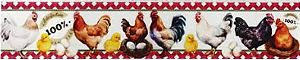 TRANSFER TÊXTIL TTB6-011 - GALINHAS - LITOARTE