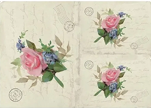 Opapel Flor Rosa IV - OPA