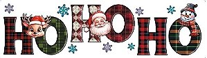 Transfer Textil TTB4N-006 -Natal HoHoHo.