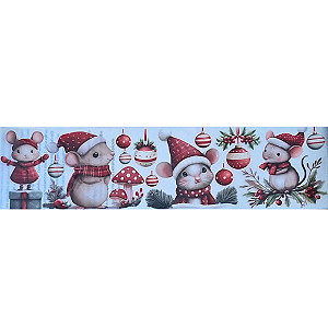 Transfer Têxtil TTB4N-009 - Barra Natal Ratinhos