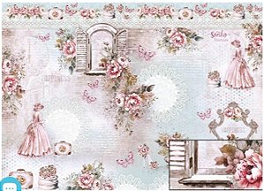 Papel de Seda - PSL-011 - Litoarte