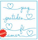 Stencil STA-227 Art - PAZ, GRATIDÃO, FÉ E AMOR -