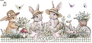 Transfer Têxtil TTB5P-006 Páscoa - Coelho de Chapeu