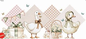 Transfer Têxtil TTBS-052 - BARRADO GANSOS