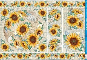 Papel para Decoupage PD1-088 - Girasois.