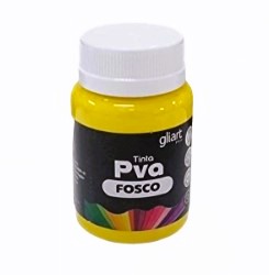 Tinta PVA Fosco Amarelo Africa Gliart