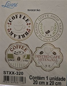 Stencil STXX-320 - Litoart - Tema Café