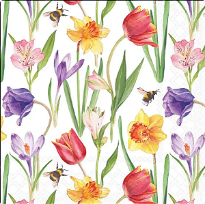 Guardanapo de Papel Flowers in Spring - Unidade