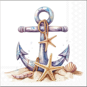 Guardanapo de Papel Rusty Anchor - Unidade