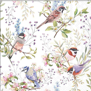 Guardanapo de Papel Busy Birds
