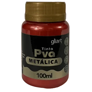 Tinta Metálica Vermelho Cereja - Gliart