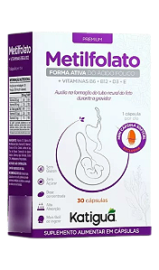 METILFOLATO KATIGUÁ 30 CÁSULAS