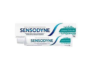 CREME DENTAL SENSODYNE LIMPEZA PROFUNDA 90G