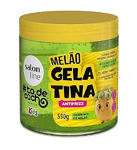 SALON LINE GELATINA CAPILAR KIDS MELÃO ANTIFRITZZ 550GR