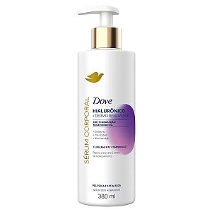 HIDRATANTE E SERUM CORPORAL DOVE HIALURÔNICO 380ML