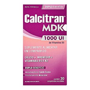 CALCITRAN MDK 30 COMPRIMIDOS