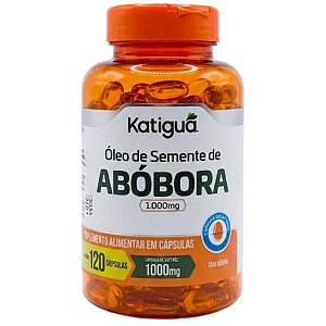 OLEO DE SEMENTE E ABOBORA 120 CAPSULAS