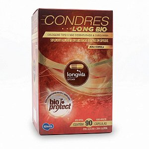 CONDRES LONG BIO 90 CAPSULAS - Colageno 40mg + Curcumina
