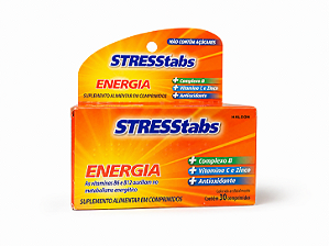 STRESSTABS ENERGIA 30 COMPRIMIDOS