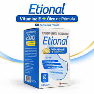 ETIONAL GENOM 60 CAPS VITAMINA E + PRIMULA