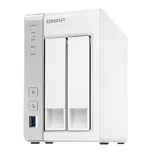 TS-231P2 Qnap - Storage NAS 2 baias hot-swappable SATA até 24TB