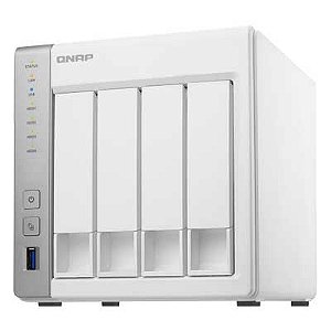 TS-431P2 Qnap - Storage NAS 4 baias p/ hard disks ou SSD até 72TB SATA