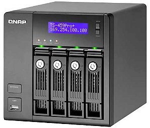 Qnap TS-459-PRO+ - Turbo Storage NAS p/  4 Hard Drives SATA