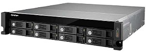 TS-870U-RP - QNAP - Storage NAS 8 baias Rackmount para HD SATA