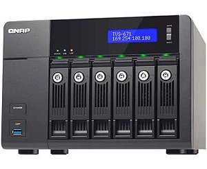 TVS-671 Qnap - 6 bay NAS p/ discos SATA 18TB