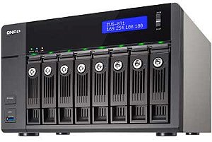 NAS 8 bay TVS-871 Qnap - NAS server 8 baias SATA