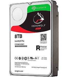 ST8000NE001 Seagate - HD Interno SATA 8TB 7200 rpm IronWolf Pro