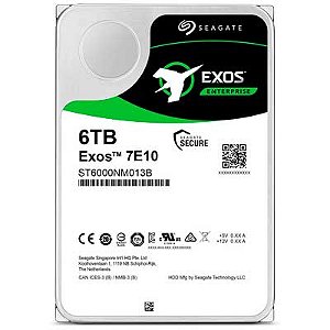 ST6000NM013B Seagate - HD Exos 7E10 6TB Enterprise 7200 rpm SAS