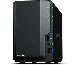 Synology DS218+ DiskStation - Storage NAS 2 Bay até 36TB