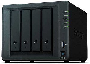 DS418 Synology Diskstation - Storage NAS 4 Bay até 40TB
