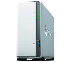 DS120j Synology Diskstation - Storage NAS doméstico 1 Baia até 20TB SATA