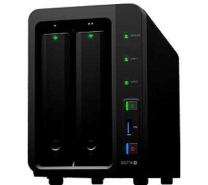 Synology DS716+ DiskStation - Storage NAS 2 Baias até 36TB