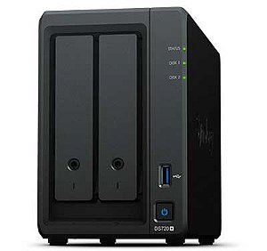 DS720+ Synology DiskStation - Storage NAS 2 Baias até 40TB