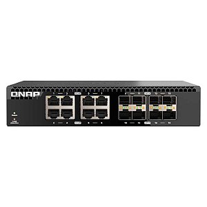 QSW-3216R-8S8T Qnap - Switch Não Gerenciável com 16 Portas