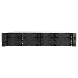 TS-h1277AXU-RP Qnap - Storage NAS 12 Bay p/ HDD SATA/SSD