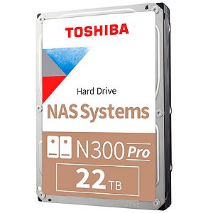 HDWG62CXZSTB 22TB Toshiba - N300 Pro HD Interno NAS
