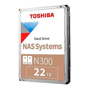 HDWG82CXZSTA 22TB Toshiba - N300 HD Interno NAS SATA