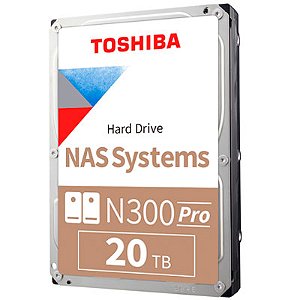 HDWG82AXZSTB 20TB Toshiba - N300 Pro HD Interno NAS 7200 RPM SATA