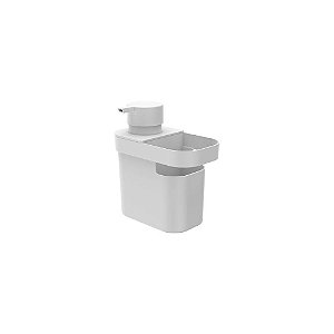 Dispenser Para Detergente E Organizador De Pia Trium 650 ml - Branco