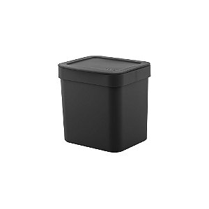 Lixeira Para Pia De Cozinha Trium 2,5 Litros - Preto