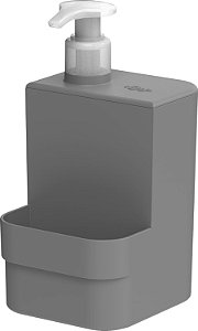 Dispenser Para Detergente Trium Compacto 500ml - Chumbo