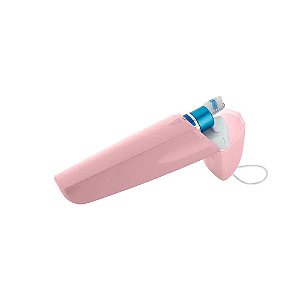 Porta Escova de Dente Dental UP Rosa Quartz
