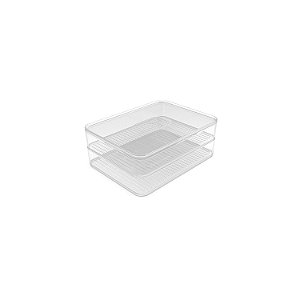 Porta Frios Duplo Clear Natural