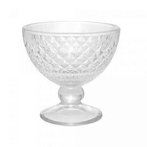 Conjunto 6 Taças de Sobremesa de Cristal Bico de Abacaxi 260ml - Lyor