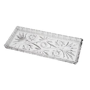 Travessa de Cristal Dragon 34cm x 15cm x 2,5cm - Lyor